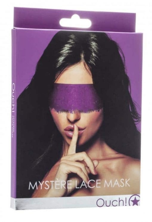 Mystère Lace Mask - Purple