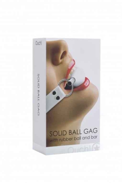 Solid Ball Gag - White