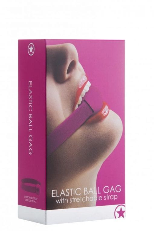 Elastic Ball Gag - Pink