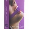 Elastic Ball Gag - Purple