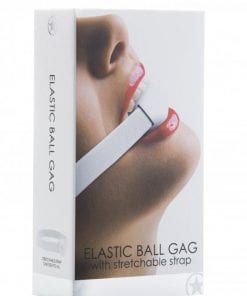 Elastic Ball Gag - White