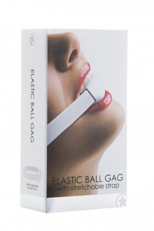 Elastic Ball Gag - White
