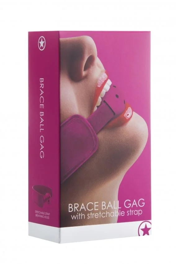 Brace Ball Gag - Pink