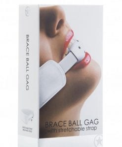 Brace Ball Gag - White