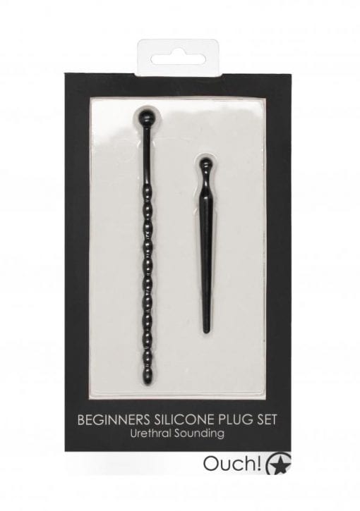 Silicone Beginners Plug Set - Black