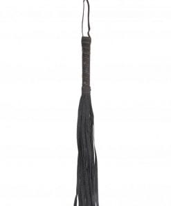 Denim Flogger - Roughend Denim Style - Black