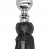 Metal Ball Flogger - Black