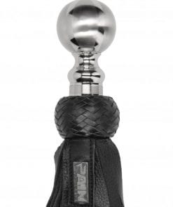 Metal Ball Flogger - Black