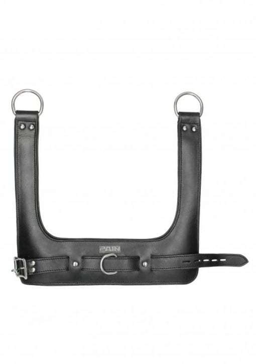 Heavy Duty Leather Suspension Cuffs - Black