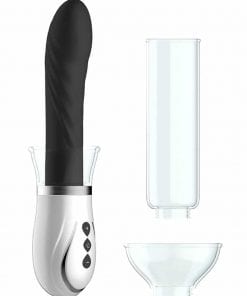 Twister - 4 in 1 Rechargeable Couples Pump Kit - Black