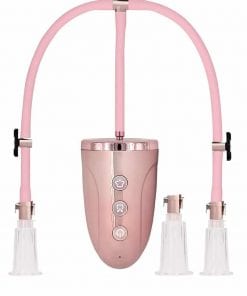 Automatic Rechargeable Clitoral & Nipple Pump Set - Medium - Pin