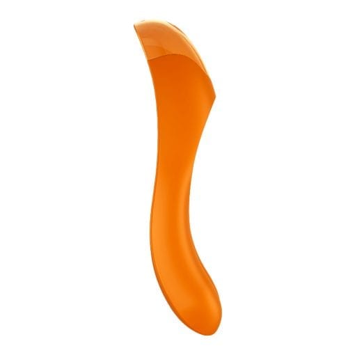 Satisfyer Candy Cane Finger Vibe Orange - Image 2