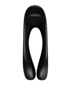 Satisfyer Candy Cane Finger Vibe Black