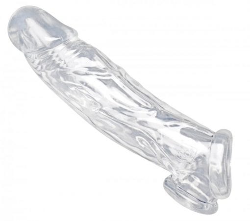 Realistic Clear Penis Enhancer and Ball Stretcher - Image 2
