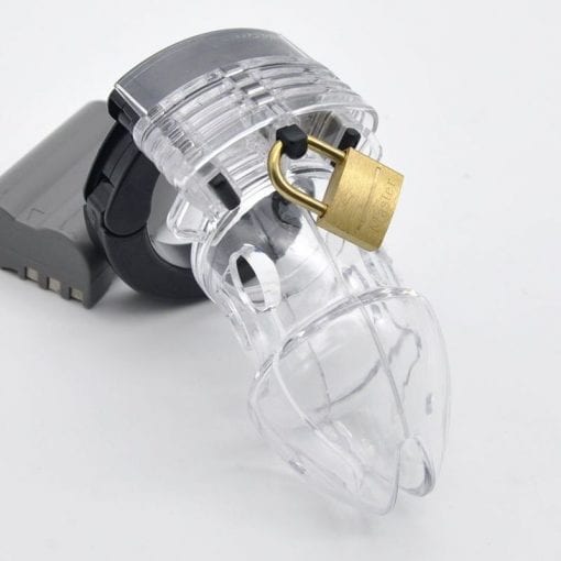 Brutus Alpha Chastity Cage Clear - Image 2