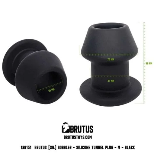 Brutus Gobbler Silicone Tunnel Plug M - Image 2