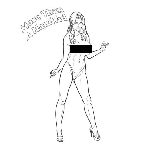 Boobs Boobs Boobs Colouring Book - Image 4