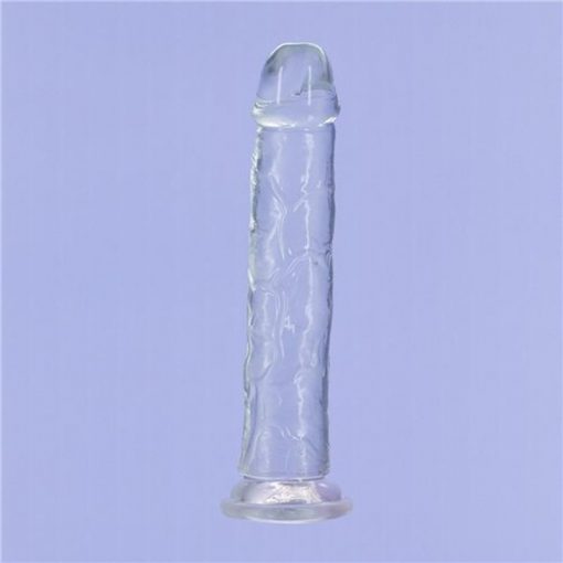 Crystal Dildo Straight 9in Clear - Image 2