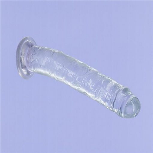 Crystal Dildo Straight 9in Clear - Image 4