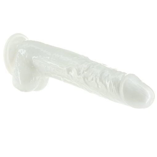 Pearl Dildo 8.5in Pearl White - Image 3