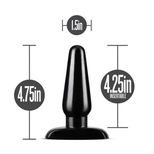 Anal Adventures Basic Anal Plug Medium - Image 4