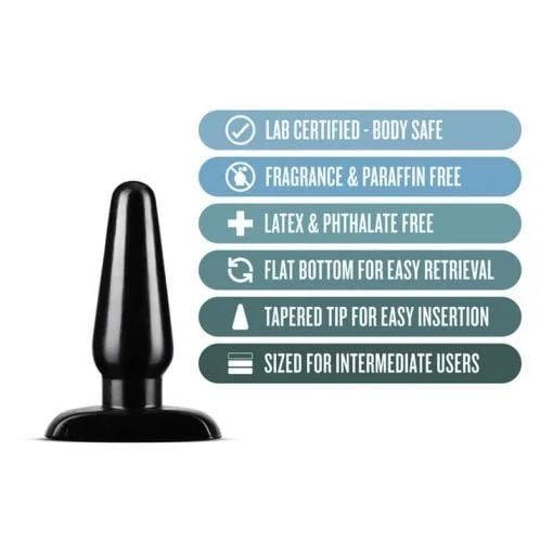 Anal Adventures Basic Anal Plug Medium - Image 5