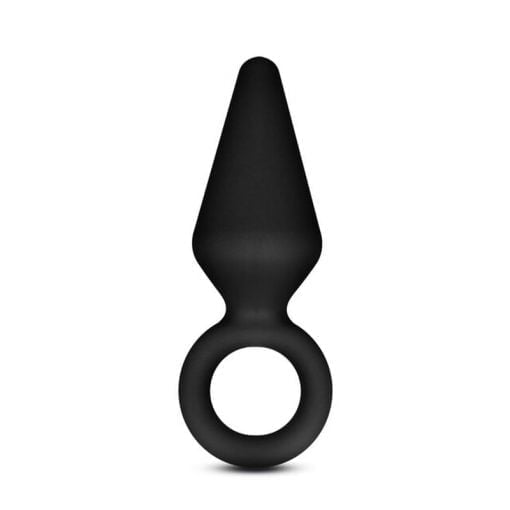 Anal Adventures Platinum Silicone Anal Loop Plug Small - Image 2
