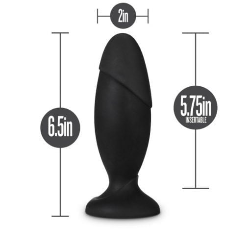 Anal Adventures Platinum Silicone Rocket Plug - Image 4