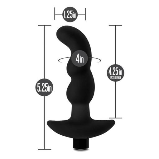Anal Adventures Platinum Silicone Prostate Massager 03 - Image 4
