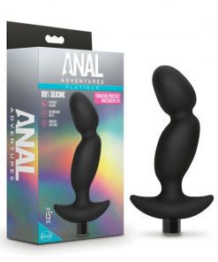 Anal Adventures Vibrating Silicone Prostate Massager 04