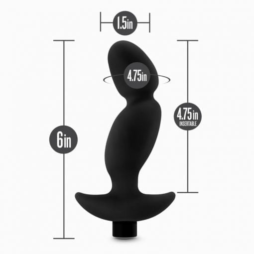 Anal Adventures Vibrating Silicone Prostate Massager 04 - Image 5
