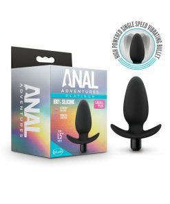 Anal Adventures Platinum Silicone Saddle Plug