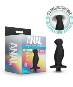 Anal Adventures Platinum Silicone Prostate Massager 02