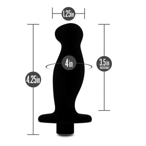 Anal Adventures Platinum Silicone Prostate Massager 02 - Image 5