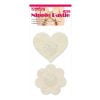 Lace Heart and Flower Nipple Pasties Twin Pk