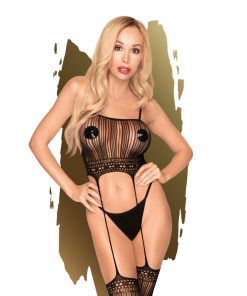 Sex Dealer Bodystocking w Thong Black