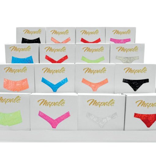 Caged Lace Pantie White - Image 6