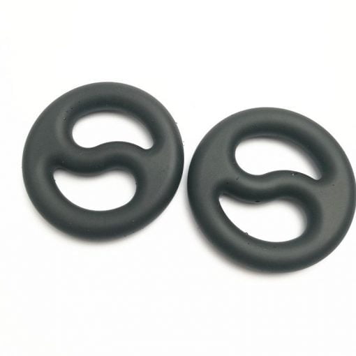 Brutus Yin Yang Silicone Cock and Ball Duo Ring - Image 4