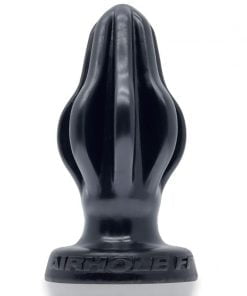 Airhole-2 Finned Buttplug Black