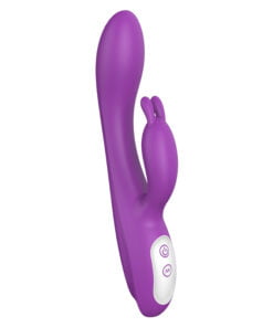 Naughty Heating Rabbit Vibrator Purple