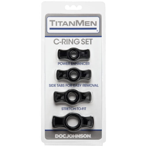Cock Ring Set Black - Image 2
