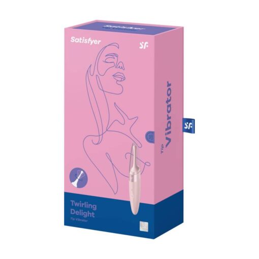Satisfyer Twirling Delight Tip Stimulator Rose - Image 4