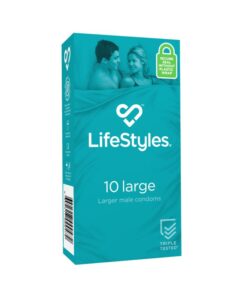 LifeStyles Large Condoms 10
