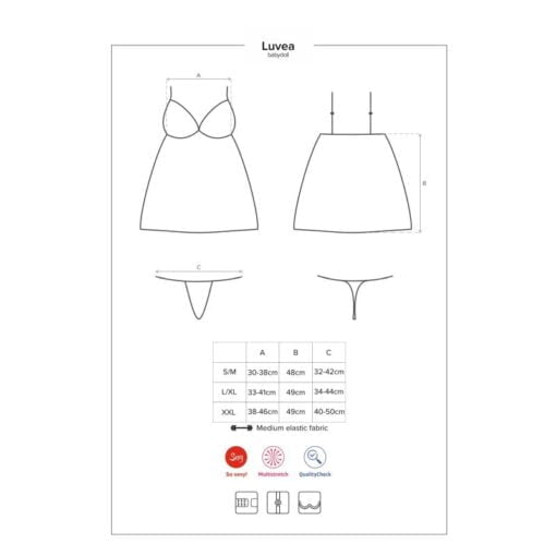 Luvae Babydoll Black - Image 4