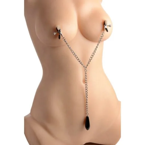 Titty Taunter Nipple Clamps w Weighted Bead - Image 2
