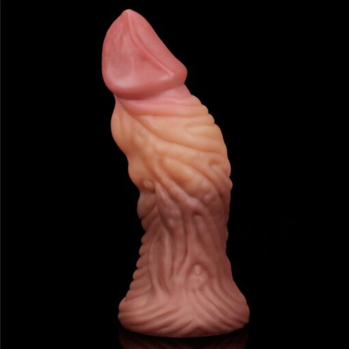 Nature Cock 7in Dual Layer Huge ALIEN Silicone Butt Plug Dildo - Image 2