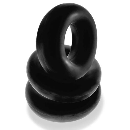 Fat Willy 3 Pc Jumbo Cockrings Black - Image 3