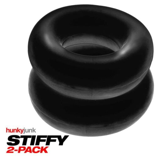 Stiffy 2 Pc Bulge Cockrings by HunkyJunk Tar Ice - Image 3