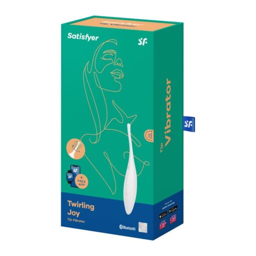 Satisfyer Twirling Joy Tip Stimulator White - Image 2