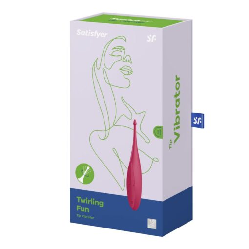 Satisfyer Twirling Fun Tip Stimulator Poppy Red - Image 2